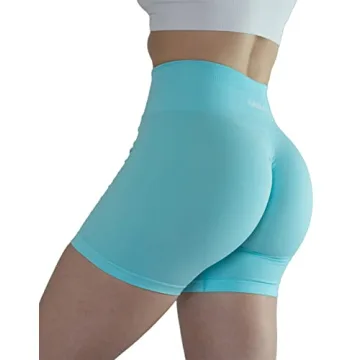 Seamless Scrunch Running Shorts for Women - Summer Workout