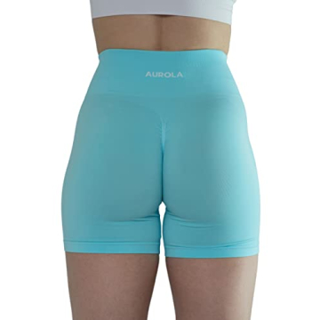 Seamless Scrunch Running Shorts for Women - Summer Workout