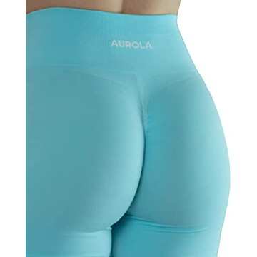 Seamless Scrunch Running Shorts for Women - Summer Workout