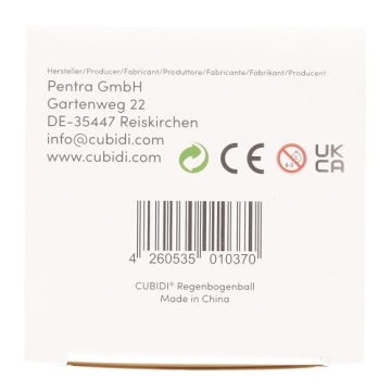 CUBIDI Rainbow Puzzle Ball | Brain Teasers for Ages 6+