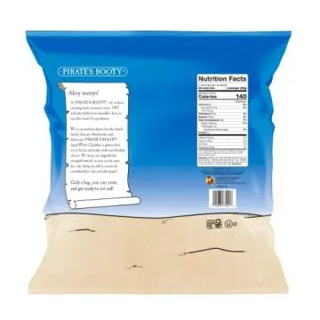 Pirate's Booty Aged White Cheddar Cheese Puffs 6ct