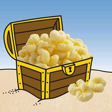 Pirate's Booty Aged White Cheddar Cheese Puffs 6ct