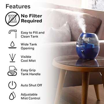 Honeywell Cool Mist Humidifier for Better Air Quality