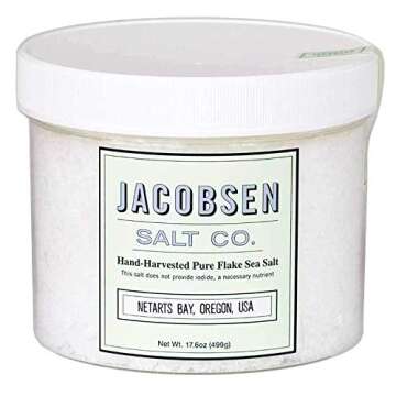 Jacobsen Salt Co. Pure Flake Finishing Salt, 17.6 Ounce