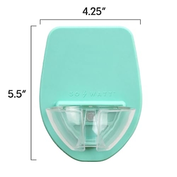 30 Watt Silicone Wine Glass Holder for Bath & Shower, Give The Gift of an at Home Spa Bathtub Relaxation