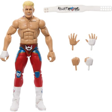 Mattel WWE Elite Collection Top Picks Action Figure Cody Rhodes 6-inch Collectible