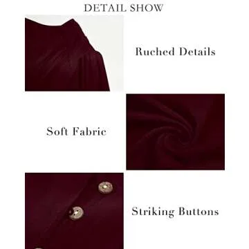 BTFBM Casual Women V Neck Button Up Drawstring Maxi Dress