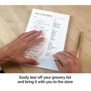 Two Tumbleweeds Meal Planning Notepad for Busy Families
