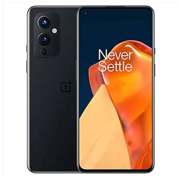 OnePlus 9 Astral Black, 5G Unlocked Android Smartphone U.S Version, 8GB RAM+128GB Storage,120Hz Fluid Display, Hasselblad Triple Camera, 65W Ultra Fast Charge,15W Wireless Charge, with Alexa Built-in