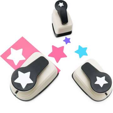 Creative Star Hole Punch - Perfect for Crafts & Scrapbooking