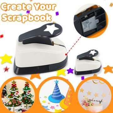 Star Hole Punch for Crafting & Scrapbooking