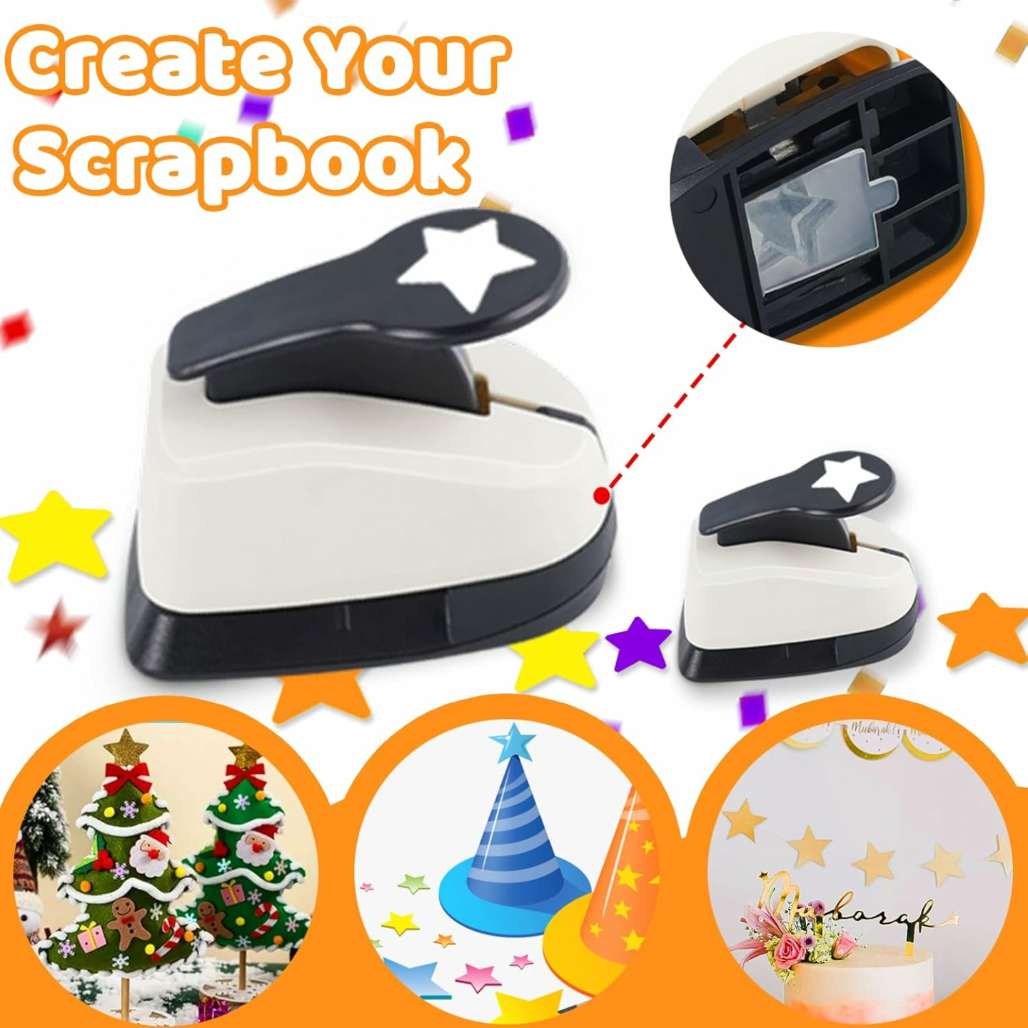 Star Hole Punch for Crafting & Scrapbooking