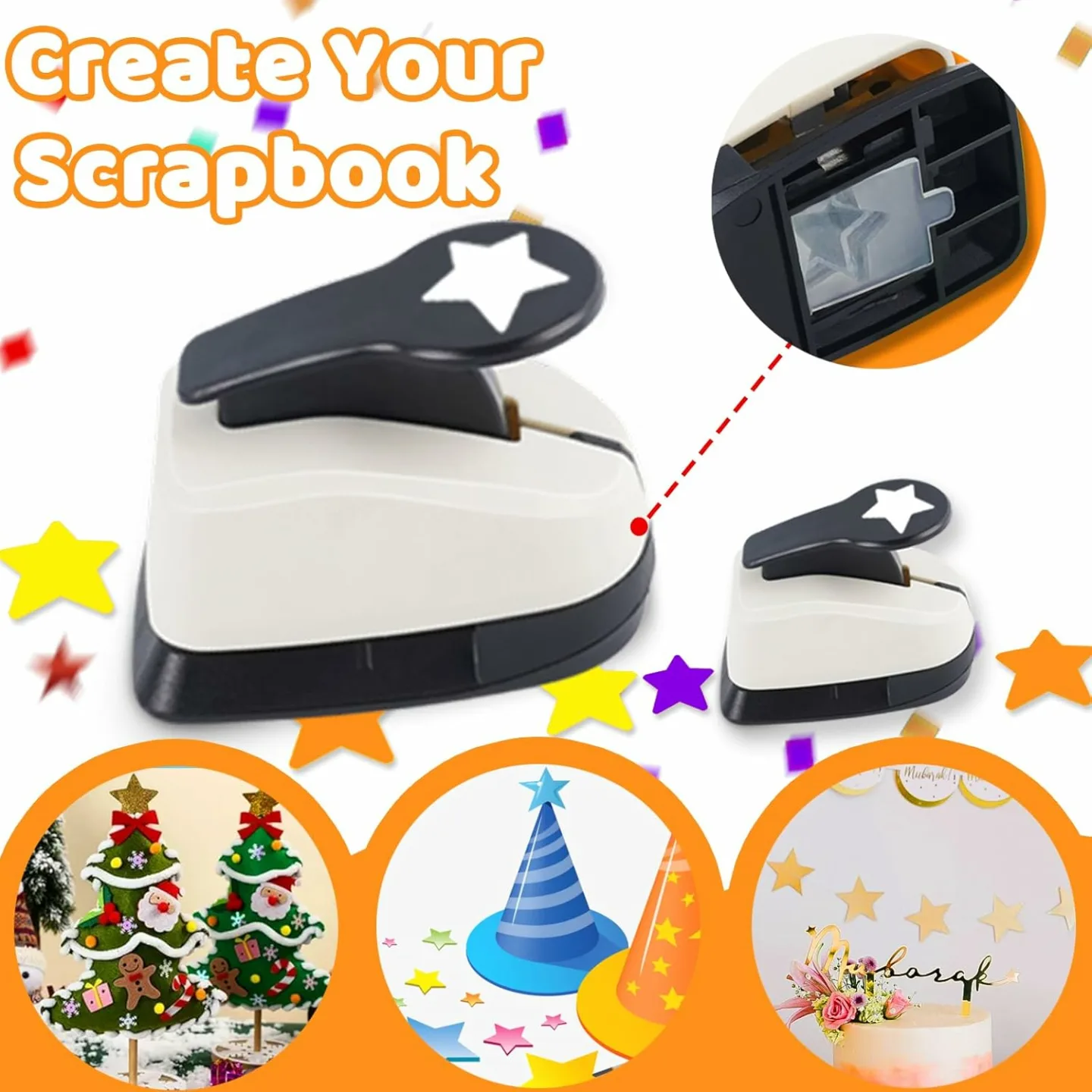 Star Hole Punch for Crafting & Scrapbooking