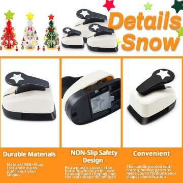 Star Hole Punch for Crafting & Scrapbooking