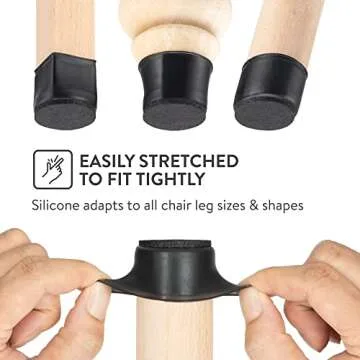 Aneaseit Chair Leg Floor Protectors for Hardwood Floors