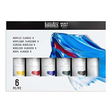 Liquitex Heavy Body Acrylic Paint 59ml 6/Pkg-Classic 6