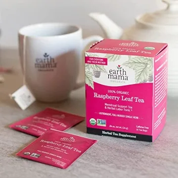 Earth Mama Organic Raspberry Leaf Tea for Pregnant Women