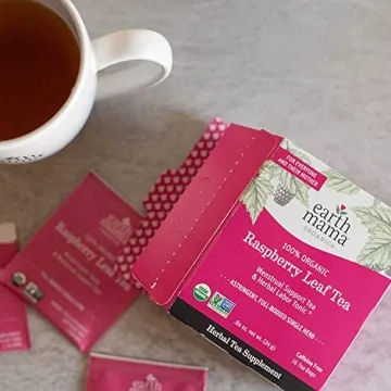 Earth Mama Organic Raspberry Leaf Tea for Pregnant Women