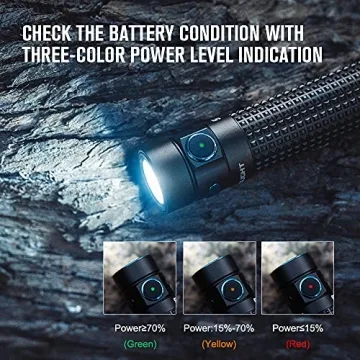 OLIGHT S2R II EDC Flashlight 1150 Lumens Portable Durable