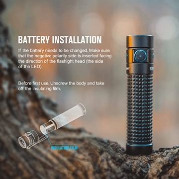 OLIGHT S2R II EDC Flashlight 1150 Lumens Portable Durable