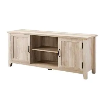 Walker Edison Buren Classic TV Stand for 65 Inch TVs