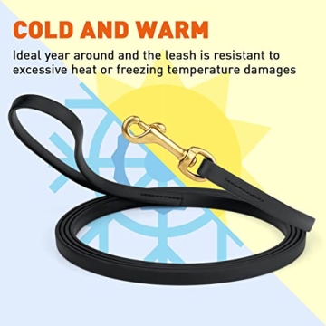 Viper K9 Biothane Waterproof Dog Leash for Training