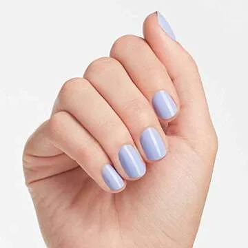 OPI Nail Lacquer You’re Such a BudaPest | Opaque Soft Purple Crème Chip Resistant Nail Polish | Vegan, Fast Drying, Streak Free