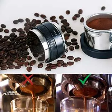 CULIKEM Espresso Tamper – Dual Head Coffee Distributor Tool