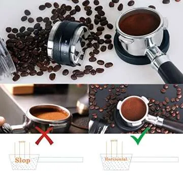 CULIKEM Espresso Tamper – Dual Head Coffee Distributor Tool