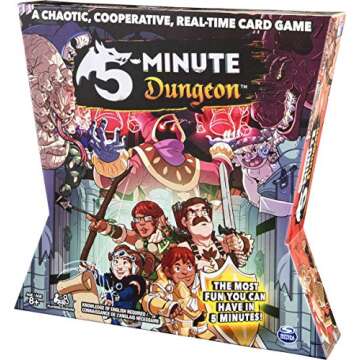 5 - Minute Dungeon Fun Card Game for Kids and Adults