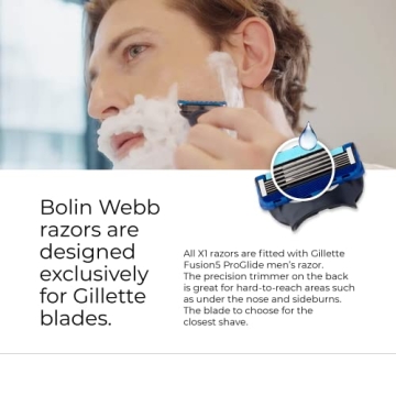 Luxury Bolin Webb X1 Razor and Stand for Men