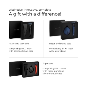 Luxury Bolin Webb X1 Razor and Stand for Men