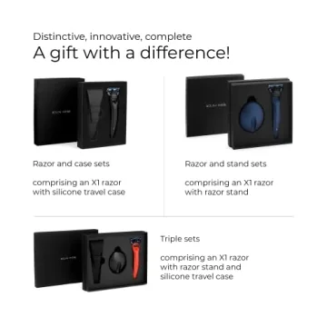 Luxury Bolin Webb X1 Razor and Stand for Men