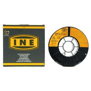 INEFIL ER70S-6 MIG Welding Wire - .030-Inch Carbon Steel Spool 10-Pound
