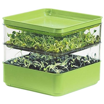 Grow Fresh Microgreens with Gardens Alive! Seed Sprouter Kit