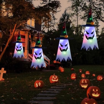 Halloween Ghost Pathway Lights for Outdoor Decor