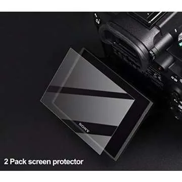 Pocoukate Camera Case for Sony ZV-E10 / ZV-E10L, Vlog Style Alpha ZV-E10 ZV-E10L Digital Camera Anti-Scratch Slim Fit Soft DSLR Camera Sleeve with Screen Protector (Coffee)