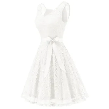 Elegant Dressystar Floral Lace Party Dress for Women