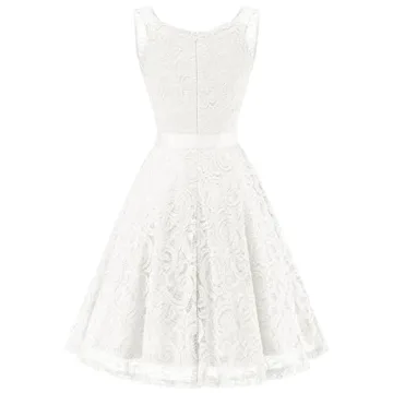 Elegant Dressystar Floral Lace Party Dress for Women