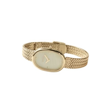 Shop Breda Women's 23MM Gold and Mesh Bracelet Watch
