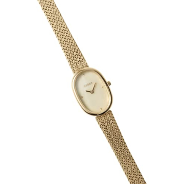 Shop Breda Women's 23MM Gold and Mesh Bracelet Watch