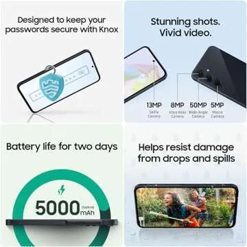 SAMSUNG Galaxy A35 5G Smartphone with Triple Camera