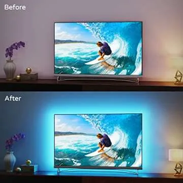 HAMLITE 15Ft LED TV Backlight for 60-65 Inch TVs