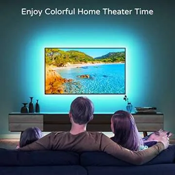 HAMLITE 15Ft LED TV Backlight for 60-65 Inch TVs