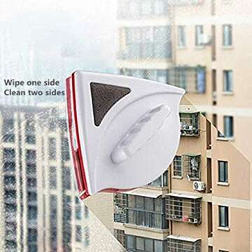 Double-sided Magnetic Glass Wiper Window Cleaner