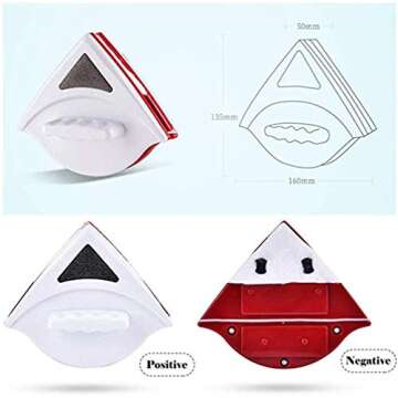 Double-sided Window Cleaner for Easy Streak-Free Cleaning