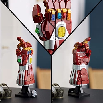 LEGO Marvel Nano Gauntlet Iron Man Model Infinity Stones Collectible