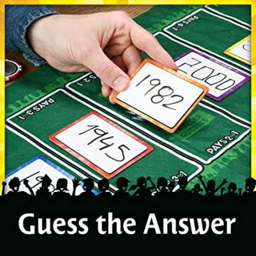 North Star Games Wits & Wagers Deluxe Board Game Award Winning Trivia Game - 4+ Players - Ultimate Party Game for Family, Teens and Adults.