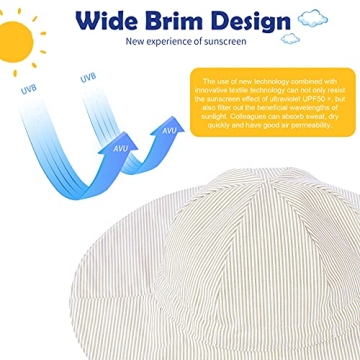 Premium Zando Baby Sun Hat with Adjustable Brim