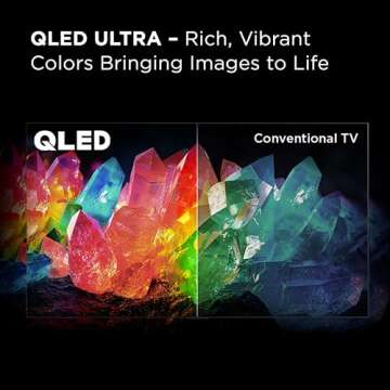 TCL 75-Inch QM85 QLED 4K Smart TV with Dolby Vision
